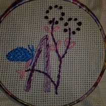 Meu projeto do curso: Bordado à mão para iniciantes: crie pontos coloridos . Embroider, DIY, and Textile Design project by CLAUDINEIA gASPAR DE SOUZA - 01.21.2023