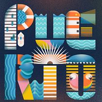 "Puerto" Mi proyecto del curso: Lettering digital ilustrado. Een project van  Belettering, Digitale belettering, T y pografisch ontwerp van Denis Montiel Umaña - 26.01.2023