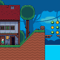 Mi proyecto del curso: Creación de escenarios pixel art para videojuegos.. Un progetto di Animazione 2D, Animazione 3D, Videogiochi, Pixel art, Progettazione di videogiochi e Sviluppo di videogiochi di Mauro Rodriguez - 19.01.2023