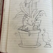 Mi proyecto del curso: Sketchbook de naturaleza fantástica: dibuja criaturas de otro mundo. Pencil Drawing, Drawing, Sketchbook, and Naturalistic Illustration project by seecrisp - 01.27.2023