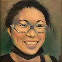 My project for course: Portrait Painting with Oil: Explore Light and Shade. Fine Arts, Painting, and Oil Painting project by zoechowying - 01.23.2023