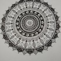 My project for course: The Art of Mandala Drawing: Create Geometric Patterns Ein Projekt aus dem Bereich Zeichnung und Illustration mit Tinte von ana_rakic - 27.01.2023