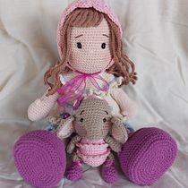 Mi proyecto del curso: Elaboración de muñecas amigurumi románticas Ein Projekt aus dem Bereich Spielzeugdesign, Weben, Crochet, Amigurumi, Textildesign, H und werk von darklove - 18.02.2023