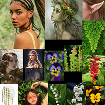Mi proyecto del curso: Elfa Pictorica. Traditional illustration, Drawing, Digital Illustration, Portrait Drawing, Digital Drawing, and Digital Painting project by Lina Montilla Russo - 01.26.2023