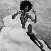 Meu projeto do curso: Ilustração em nanquim com influência japonesa. Traditional illustration, Drawing & Ink Illustration project by Thaysa Oliveira - 01.27.2023