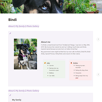 My project for course: Introduction to Notion for Creative Projects Ein Projekt aus dem Bereich Webentwicklung von Sue-Jan Noreiga - 27.02.2023