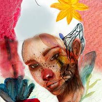 My project for course: Illustrated Portrait in Watercolor. Un projet de Illustration traditionnelle, Beaux Arts, Peinture, Dessin, Aquarelle, Dessin de portrait , et Dessin artistique de Yemi Edwards - 28.01.2023