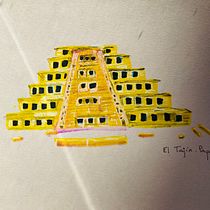 Mi proyecto del curso: Urban sketching contemporáneo con técnicas mixtas Ein Projekt aus dem Bereich Malerei, Architektonische Illustration, Illustration mit Tinte und Traditionelle Illustration von Begoña Cruz López - 28.01.2023