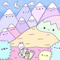 My project for course: Designing Kawaii Worlds: Spread Joy Through Illustration. Character Design, Digital Illustration, and Manga project by Erin - 01.28.2023
