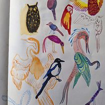 My project for course: Illustration Techniques to Unlock your Creativity. Projekt z dziedziny Design, Trad, c, jna ilustracja,  Sztuki piękne,  Malarstwo, Kreat, wność, Kreat, wne zabaw, z dziećmi i Sketchbook użytkownika Barbara - 28.01.2023