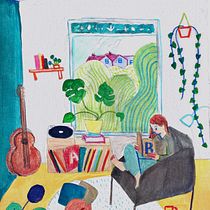 My project for course: Exploratory Sketchbook: Find Your Drawing Style. Un proyecto de Ilustración tradicional, Bocetado, Creatividad, Dibujo, Pintura a la acuarela, Sketchbook y Pintura gouache de Barbara - 28.01.2023