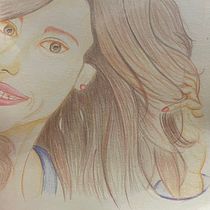Mi proyecto del curso: Dibujo de retratos llamativos con lápices de colores. Portrait Drawing, Sketchbook, and Colored Pencil Drawing project by Laura Tello - 01.30.2023