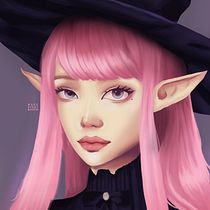 Mi proyecto del curso: Retratos digitales de fantasía con Photoshop. Traditional illustration, Drawing, Digital Illustration, Portrait Drawing, Digital Drawing, and Digital Painting project by Deborah Policano - 08.13.2022