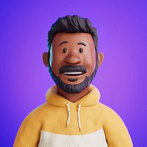 My project for course: 3D Self-Portrait Creation for Social Media in Cinema 4D Ein Projekt aus dem Bereich 3D, 3-D-Modellierung und Design von 3-D-Figuren von prabha - 08.09.2022