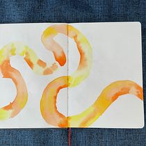 Meu projeto do curso: Sketching criativo para iniciantes em aquarela. Traditional illustration, Sketching, Creativit, Drawing, Watercolor Painting, and Sketchbook project by Clara Araujo - 01.29.2023
