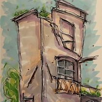 Il mio progetto del corso: Disegno architettonico espressivo con pennarelli colorati. Een project van  Schetsen,  Tekening,  Architecturale illustratie, Sketchbook y  Illustratie met inkt van Carlo Stagliano - 29.01.2023