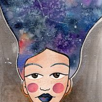 Meu projeto do curso: Técnicas modernas de aquarela. Traditional illustration, Fine Arts, Painting, and Watercolor Painting project by Juliana Boo - 01.29.2023