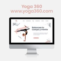 Mi proyecto del curso: Página web Yoga 360. Projekt z dziedziny UX / UI, Informat, ka, Web design, Tworzenie stron internetow, ch, Programowanie bez kodu, Projektowanie produktu c i frowego użytkownika Venus Cabrera - 19.01.2023