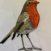 My project for course: Painting with Thread: Textile Illustration Techniques. Ilustração tradicional, Bordado, e Design têxtil projeto de Sylvia Ramos - 30.01.2023