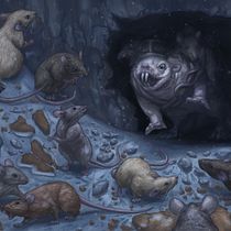 The Rat King - from The Nucracker Ein Projekt aus dem Bereich Traditionelle Illustration, Design von Figuren, Digitale Illustration, Concept Art, Digitale Zeichnung und Digitale Malerei von Maria Bueno - 30.01.2023