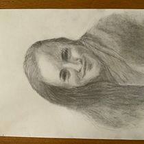 Mein Abschlussprojekt für den Kurs: Realistische Porträts mit Graphit Bleistift. Traditional illustration, Fine Arts, Sketching, Pencil Drawing, Drawing, Portrait Drawing, Realistic Drawing, Artistic Drawing, and Figure Drawing project by Franziska Schmid-Zehtner - 01.30.2023