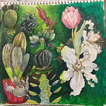 My project for course: Botanical Sketchbooking: A Meditative Approach. Un progetto di Illustrazione tradizionale, Bozzetti, Disegno, Pittura ad acquerello, Illustrazione botanica e Sketchbook di katerina aleksandrova - 19.01.2023