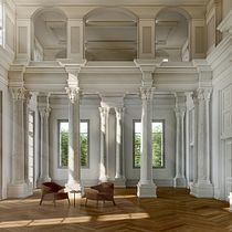 My project for course: Neo-classical interior scene. Un projet de Architecture, Modélisation 3D, Architecture numérique, Conception 3D , et ArchVIZ de stoian.ioana10 - 29.01.2023