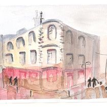 Mi proyecto del curso: Paisajes urbanos en acuarela Ein Projekt aus dem Bereich Bildende Künste, Aquarellmalerei und Architektonische Illustration von Yesica Anaya - 30.01.2023