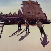 Mi proyecto del curso: Representación arquitectónica en acuarela. Un projet de Illustration traditionnelle, Esquisse , Dessin, Aquarelle, Illustration architecturale , et Carnet de croquis de Juan Luis Monroy Botello - 29.01.2023