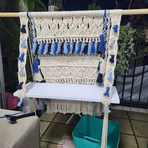 Meu projeto do curso: Macramê: do primeiro nó ao design final Ein Projekt aus dem Bereich Erweiterungsentwicklung, Dekoration von Innenräumen, Weben und Makramee von marcela_rbsantos - 28.01.2023