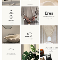 Mi proyecto del curso: Diseño de feed de Instagram con Canva @Ignasandovalm. Un proyecto de Diseño gráfico, Marketing, Redes Sociales, Instagram y Diseño digital de Ignacio Sandoval - 30.01.2023
