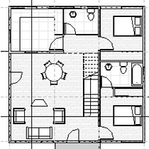 Mi proyecto del curso: Diseño y modelado arquitectónico 3D con Revit. Un projet de 3D, Architecture, Architecture d'intérieur, Modélisation 3D, Architecture numérique , et ArchVIZ de Luis Guillermo Arroyo Ceja - 29.01.2023
