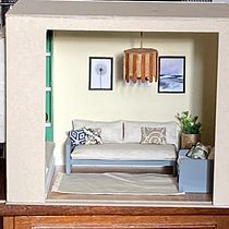 Meu projeto do curso: Design e construção de interiores em miniatura. Artesanato, Design de brinquedos, e DIY projeto de Petra Alarcon - 27.01.2023