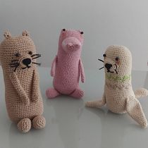 Mi proyecto del curso: Crochet: crea y transforma tus amigurumis. Arts, Crafts, To, Design, Fiber Arts, DIY, Crochet, Amigurumi, and Textile Design project by Viviana Sagaría - 01.31.2023