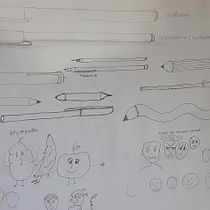Meu projeto do curso: A arte de desenhar: transforme seus rabiscos em arte Ein Projekt aus dem Bereich Traditionelle Illustration, Bleistiftzeichnung, Zeichnung und Sketchbook von rebeccacorreaesilva - 31.01.2023
