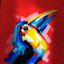 Il mio progetto del corso: Pittura acrilica stilizzata: esplora colori e forme. Painting, Acr, and lic Painting project by francopanco49 - 01.31.2023