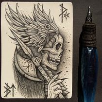 Meu projeto do curso: Técnicas de tatuagem blackwork com fine line (pele sintética). Un progetto di Design di tatuaggi di Bruno Tonelo - 01.02.2023