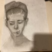 Mi proyecto del curso: Técnicas de dibujo a lápiz para retratos mediante planos. Fine Arts, Sketching, Drawing, Portrait Drawing, Realistic Drawing, Artistic Drawing, Pencil Drawing, and Figure Drawing project by camila.ramos.c21 - 01.31.2023