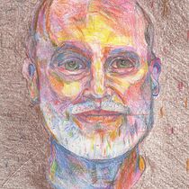My project for course: Vibrant Portrait Drawing with Colored Pencils. Desenho, Desenho de retrato, Sketchbook, e Desenho com lápis de cor projeto de Katherine Hall - 01.02.2023
