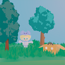 Meu projeto do curso: Criação de personagens Kawaii em 3D com Blender Ein Projekt aus dem Bereich Traditionelle Illustration, Design von Figuren, Digitale Illustration, 3-D-Modellierung und Manga von yaya.gregorio - 08.01.2023