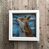 My project for course: Needle Felting: Paint Portraits with Wool. Arts, Crafts, Fiber Arts, Naturalistic Illustration, Needle Felting, and Textile Design project by rozenwynlane - 02.01.2023