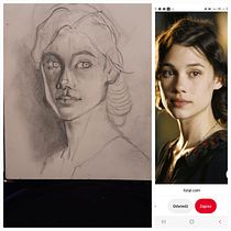 My project for course: Pencil Portraits: Light, Shadow, and Proportion. Traditional illustration, Fine Arts, Sketching, Drawing, Portrait Drawing, Realistic Drawing, Artistic Drawing, Figure Drawing, and Pencil Drawing project by Anna - 02.01.2023
