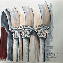 Mein Abschlussprojekt für den Kurs: Expressive Architekturskizzen mit Markern. Sketching, Drawing, Architectural Illustration, Sketchbook & Ink Illustration project by katrin_atzbach - 02.01.2023