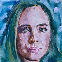 My project for course: Portrait Painting with Oil: Explore Light and Shade. Fine Arts, Painting, and Oil Painting project by Louise Young - 02.01.2023