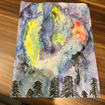 My project for course: Modern Watercolor Techniques. Traditional illustration, Fine Arts, Painting, and Watercolor Painting project by andreapender - 02.01.2023