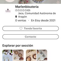Mi proyecto del curso: Creación de una tienda en Etsy desde cero es una tienda de joyería en alambrismo llamada marlenbisuteria.etsy.com. E-commerce, Accessor, Design, Arts, Crafts, Costume Design, Jewelr, and Design project by Guillermina Peralta montero - 02.01.2023
