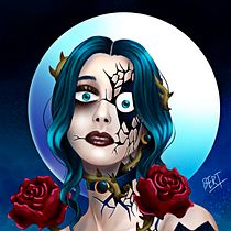 Broken. Traditional illustration, Drawing, Digital Illustration, Portrait Drawing, Digital Drawing, and Digital Painting project by albertucho - 02.01.2023
