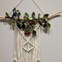 My project for course: 3D Macramé for Botanical Wall Hanging Ein Projekt aus dem Bereich Makramee von Urmiladevi Nair - 02.02.2023
