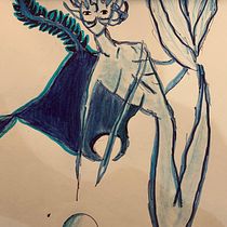 Mi proyecto del curso: Sketchbook fantástico: dibuja personajes desde la imaginación. Ilustração tradicional, Criatividade, Desenho, Sketchbook, e Publicidade projeto de Bianca Narvaez Jimenez - 02.02.2023