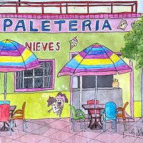 My project for course: Expressive Architectural Sketching with Colored Markers. Sketching, Drawing, Architectural Illustration, Sketchbook & Ink Illustration project by Lori Gillard - 03.27.2023